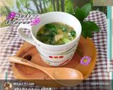 青梗菜と玉葱の卵スープ(おかずにも)作り方14写真