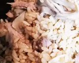 絶品！煮豚とキノコの炊き込みご飯作り方7写真