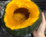 失敗なしで簡単♡かぼちゃ丸ごとグラタン作り方1写真