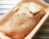 鶏胸肉と葱のワイン蒸し作り方1写真