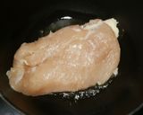 鶏胸肉と葱のワイン蒸し作り方3写真