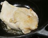 鶏胸肉と葱のワイン蒸し作り方4写真