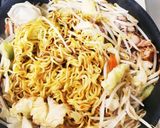 ベチャッとしないピリ辛焼きそば作り方5写真