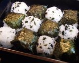 鬼滅の刃　炭治郎風おにぎり作り方7写真
