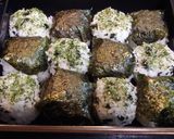 鬼滅の刃　炭治郎風おにぎり作り方8写真
