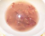 鶏レバーの赤ワイン煮　粒マスタードソース作り方2写真