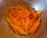 ごぼうサラダ♪ハニーマスタードマヨネーズ作り方2写真
