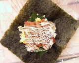 ギョニソでスパムおにぎり風おにぎらず作り方9写真