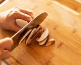 妊婦飯♪鮭と舞茸の炊き込みご飯プレート③作り方2写真