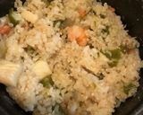 炊飯器で簡単ピラフカレー味作り方2写真