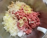 手作り☆レンコン入り肉まん作り方4写真
