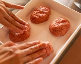 妊婦飯♪高野豆腐入りハンバーグプレート①作り方4写真