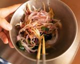 妊婦飯♪ねぎのカオマンガイプレート②作り方3写真