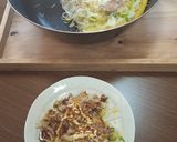 キャベツたっぷりモダン焼きビーフン作り方7写真