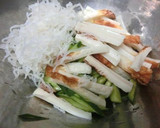 こりこりクラゲ!?　冷凍しらたきの酢の物作り方2写真