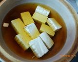 豚肉と焼き豆腐の土鍋煮込み作り方3写真