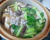 豚肉と焼き豆腐の土鍋煮込み作り方6写真
