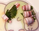 【簡単】ジューシーな豚バラの紫蘇巻き作り方4写真