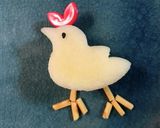 りんご型抜き＊鳥さん作り方6写真