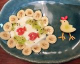 りんご型抜き＊鳥さん作り方7写真