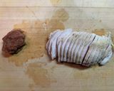 サラダチキンの梅しそ春巻き作り方4写真