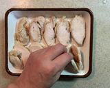 サラダチキンの梅しそ春巻き作り方5写真