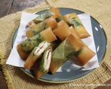 サラダチキンの梅しそ春巻き作り方11写真
