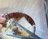 ごま塩と塩昆布のおにぎり作り方3写真