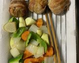 栗の中華料理決定版！栗の肉巻き酢豚作り方9写真