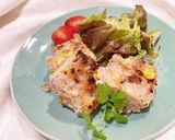 丸めない！一気に焼いて作る簡単つくね作り方7写真