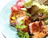 丸めない！一気に焼いて作る簡単つくね作り方9写真