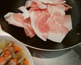 具だくさん煮込みそうめん(カレー味)作り方2写真