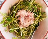 豆苗サラダ作り方2写真