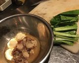帆立と小松菜の豆板醤ソースパスタ作り方4写真