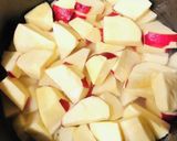 材料3つ　超簡単　さつま芋ごはん♡健康食作り方3写真