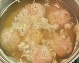 サツマイモと肉団子のコンソメ煮作り方6写真