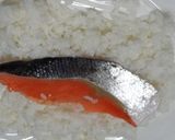 塩鮭の、ご飯糀馴らし作り方5写真