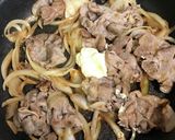 ラー油＆マヨin生姜焼き丼♪お弁当にも作り方5写真