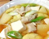 ＊豚肉なすじゃが芋ほっこり味噌汁＊作り方10写真