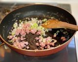シンプルすぎる！ハムと卵、ねぎだけ炒飯作り方7写真