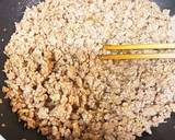 簡単めし！豚ひき肉とニラのスタミナ丼作り方9写真