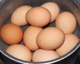【簡単】豚バラブロックで作る焼豚と煮卵作り方1写真