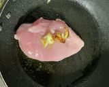 鶏むね肉とニラの中華風パスタ作り方2写真