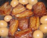 【簡単】豚バラブロックで作る焼豚と煮卵作り方7写真