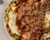 キャベツとオートミールの満腹お好み焼き作り方5写真