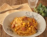 豚肉と白菜のにんにくしょう油パスタ作り方7写真