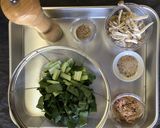 小松菜の和風パスタ作り方1写真