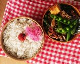 お弁当★台湾風★ピリ辛牛バラカルビ焼き作り方9写真