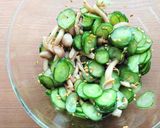 胡瓜としめじの酢の物♪しめじ香る♪作り方4写真