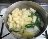 白菜・豆腐のふわ甘お味噌汁♪作り方2写真
